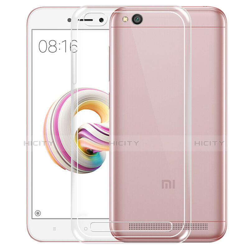 Funda Silicona Ultrafina Transparente T04 para Xiaomi Redmi 5A Claro