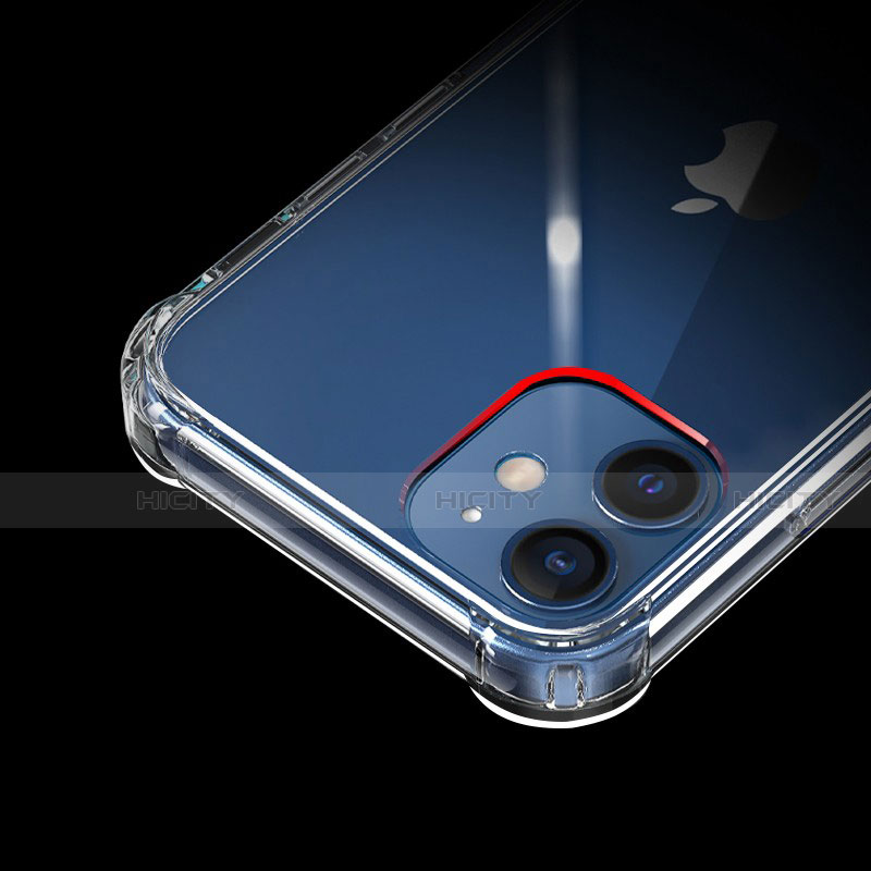 Funda Silicona Ultrafina Transparente T06 para Apple iPhone 12 Mini Claro