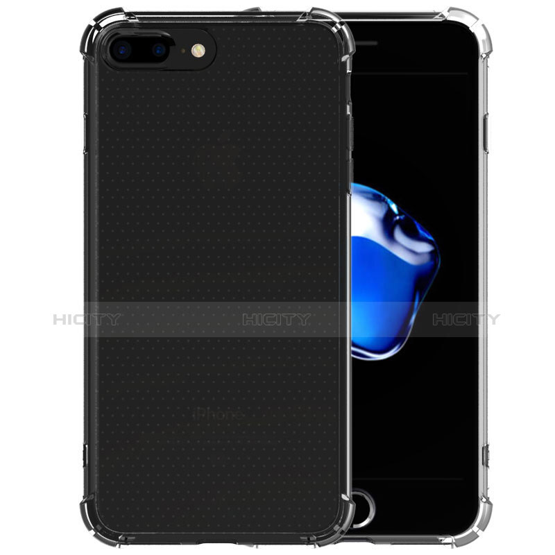 Funda Silicona Ultrafina Transparente T06 para Apple iPhone 7 Plus Claro