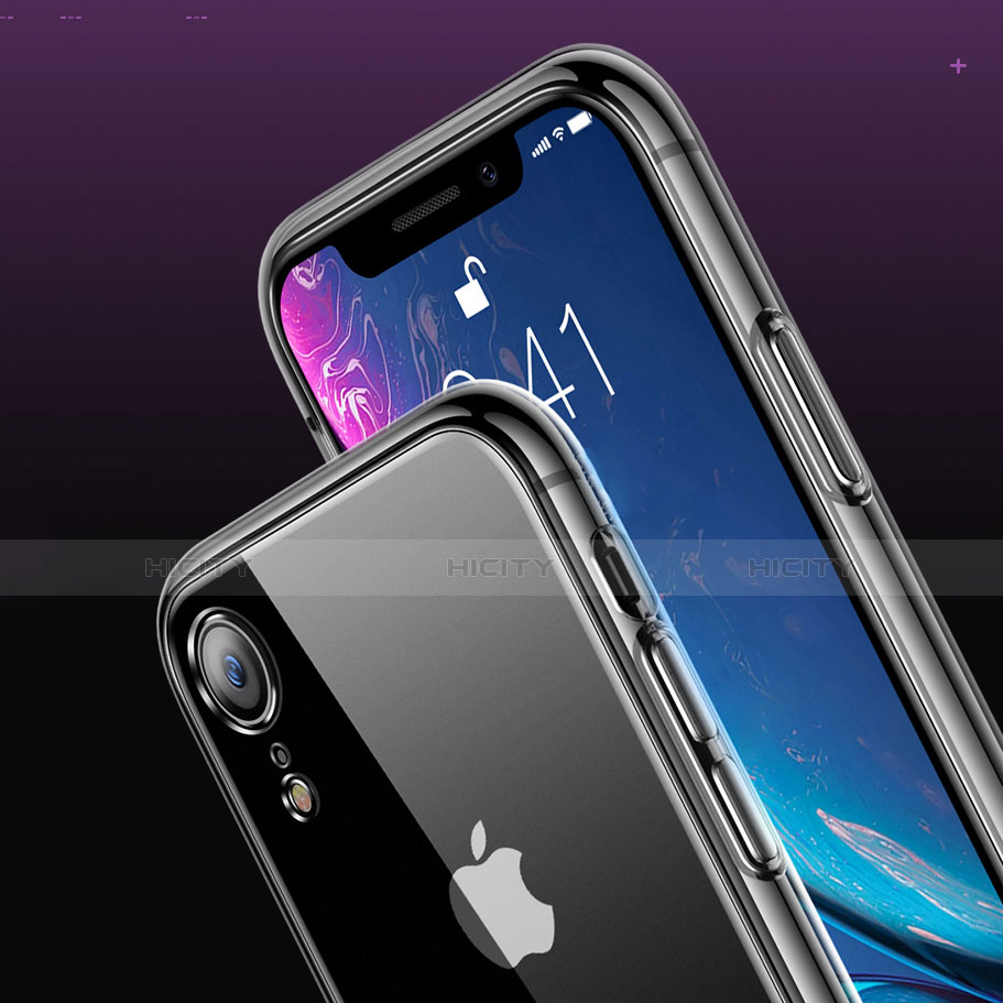 Funda Silicona Ultrafina Transparente T06 para Apple iPhone XR Claro