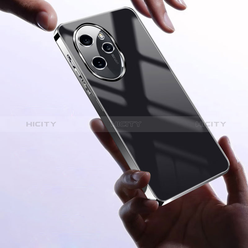 Funda Silicona Ultrafina Transparente T06 para Huawei Honor 100 Pro 5G Negro
