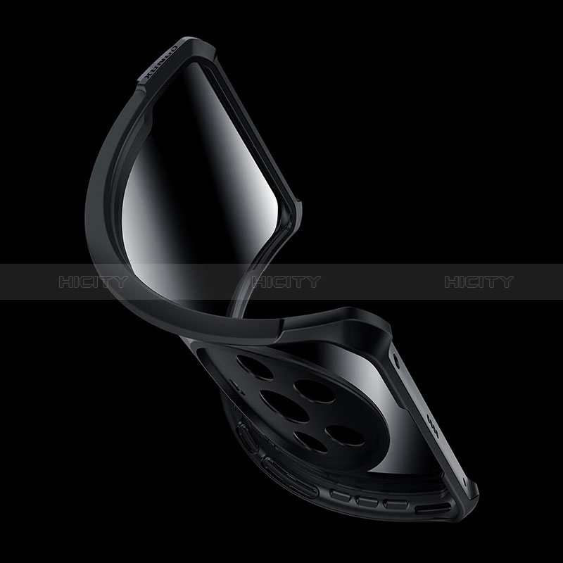 Funda Silicona Ultrafina Transparente T06 para Huawei Honor Magic4 Pro 5G Negro