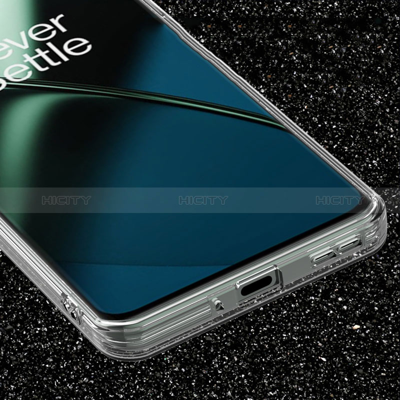 Funda Silicona Ultrafina Transparente T06 para OnePlus Ace 2 5G Claro