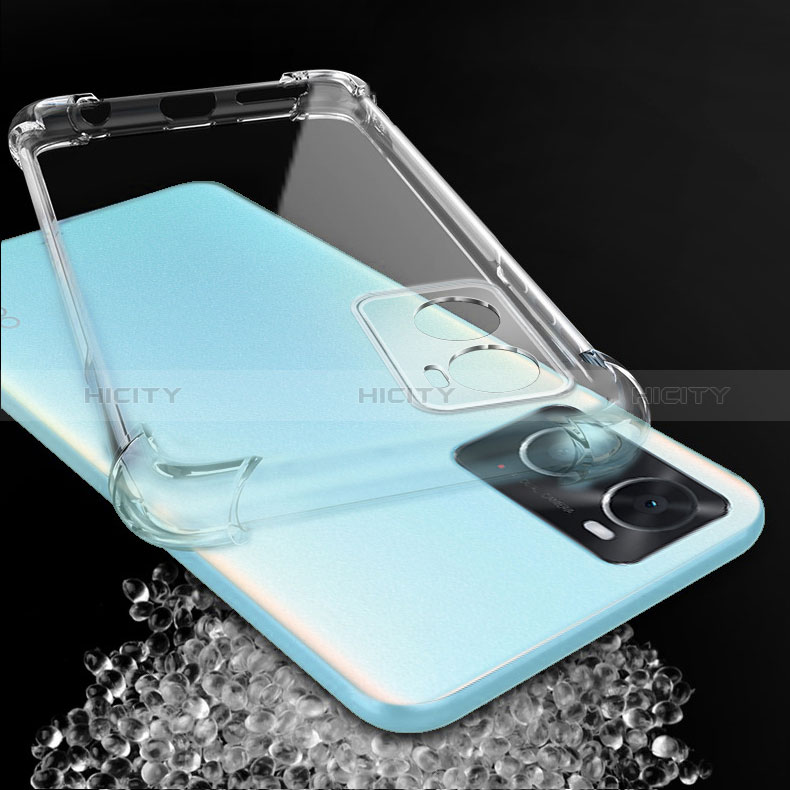 Funda Silicona Ultrafina Transparente T06 para Oppo A76 Claro