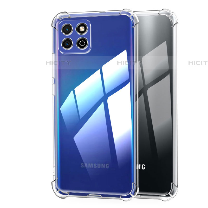 Funda Silicona Ultrafina Transparente T06 para Samsung Galaxy F42 5G Claro