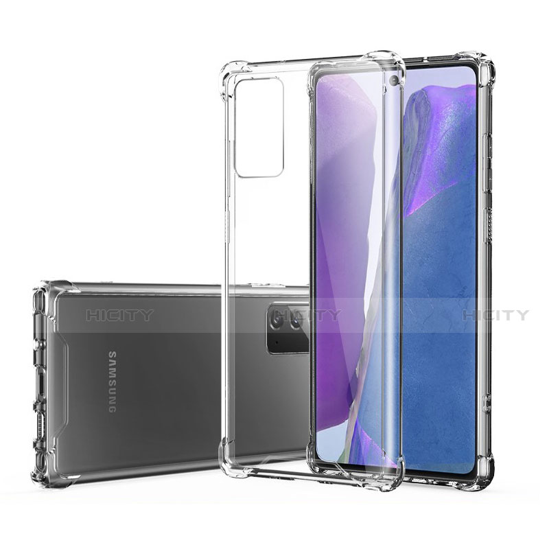 Funda Silicona Ultrafina Transparente T06 para Samsung Galaxy Note 20 5G Claro