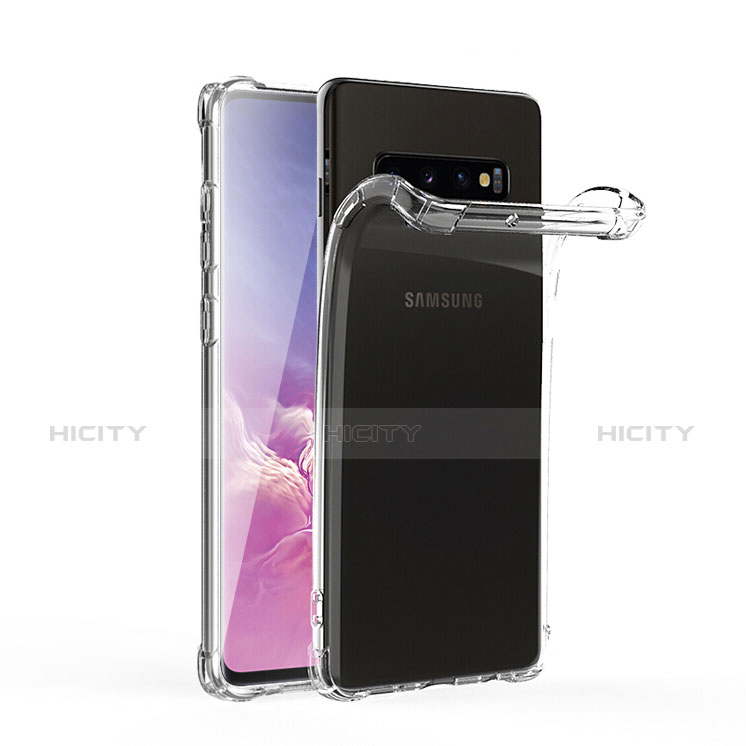 Funda Silicona Ultrafina Transparente T06 para Samsung Galaxy S10 Claro