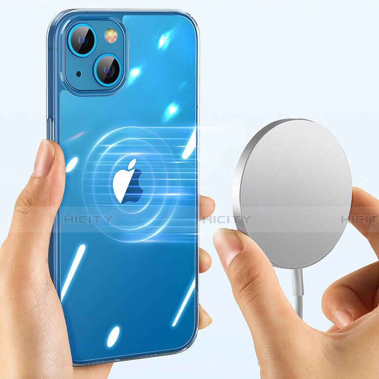 Funda Silicona Ultrafina Transparente T07 para Apple iPhone 13 Mini Claro