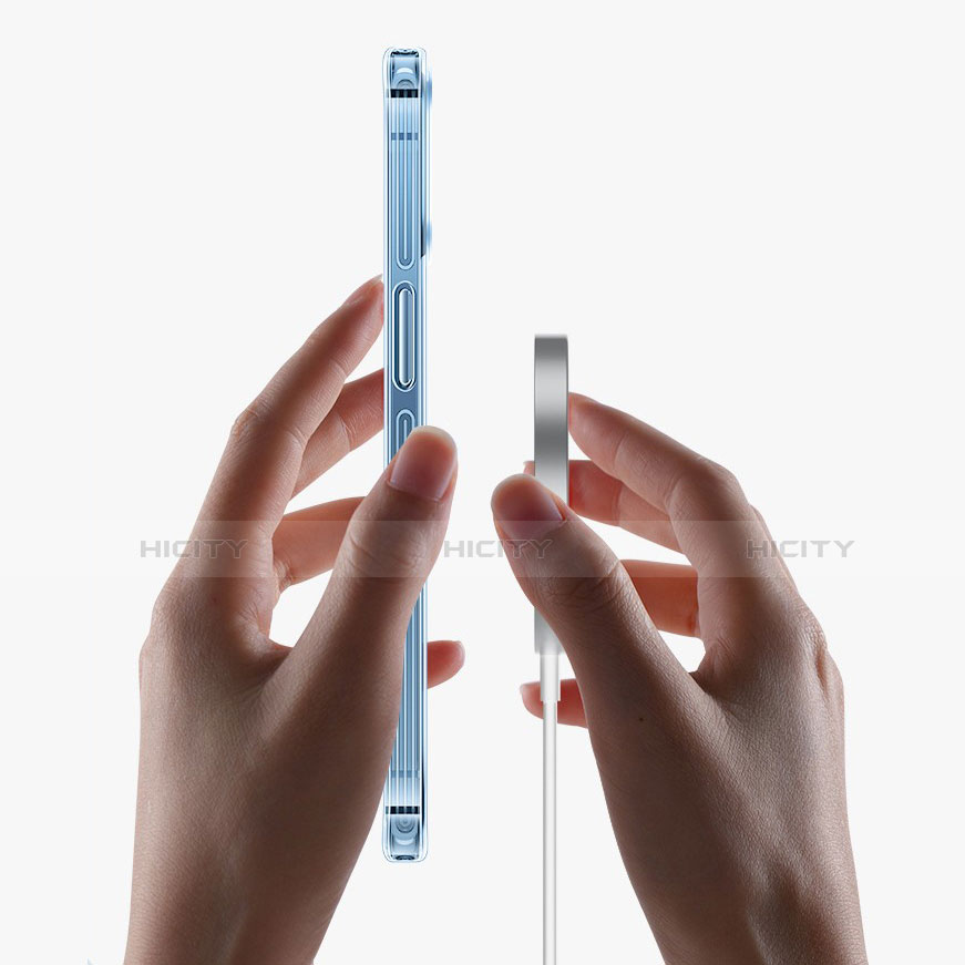 Funda Silicona Ultrafina Transparente T07 para Apple iPhone 14 Pro Claro
