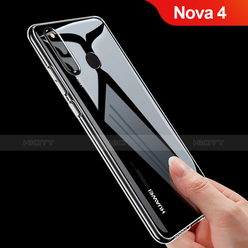 Funda Silicona Ultrafina Transparente T07 para Huawei Nova 4 Claro