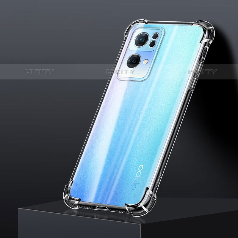 Funda Silicona Ultrafina Transparente T07 para Oppo Reno7 Pro 5G Claro