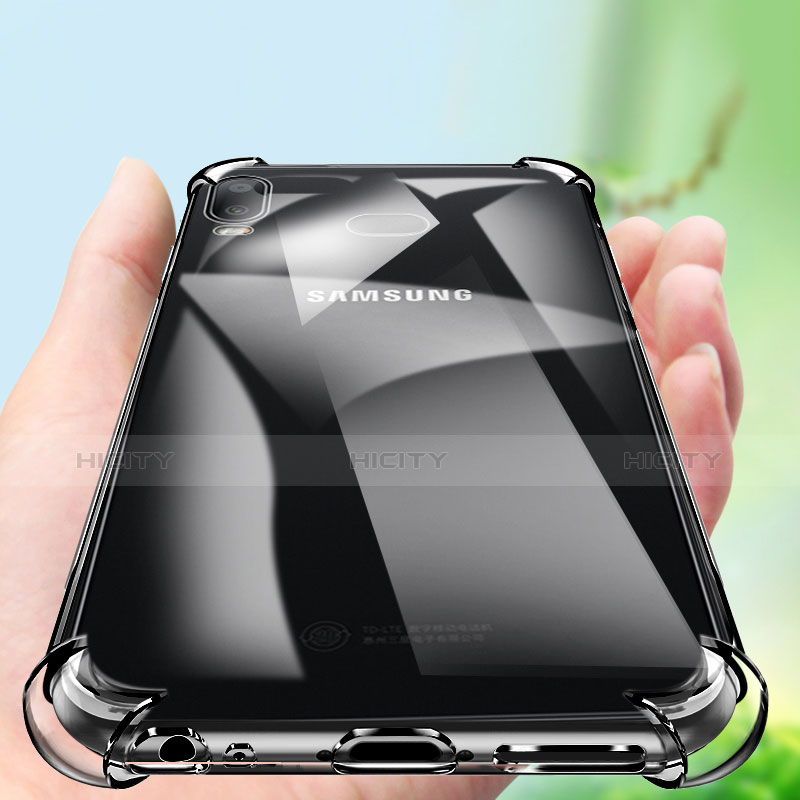 Funda Silicona Ultrafina Transparente T07 para Samsung Galaxy A6s Claro