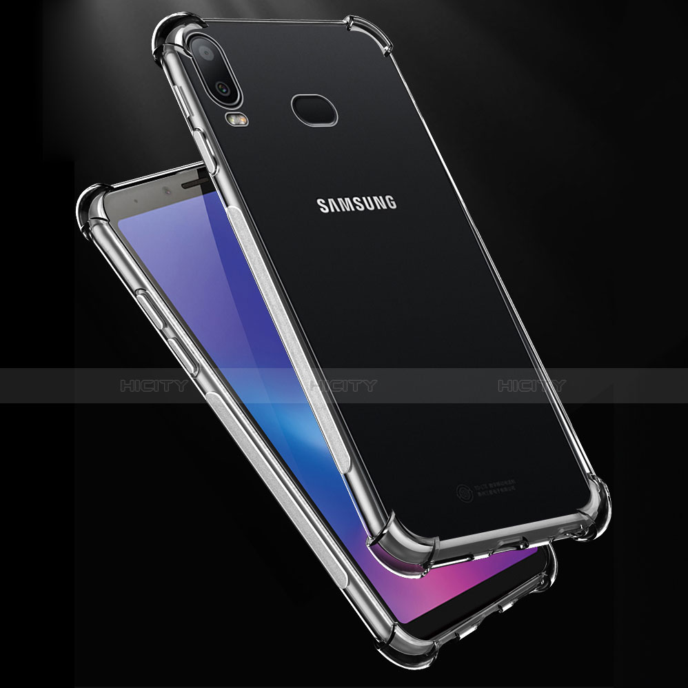 Funda Silicona Ultrafina Transparente T07 para Samsung Galaxy A6s Claro