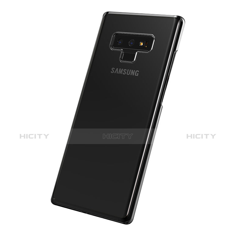 Funda Silicona Ultrafina Transparente T07 para Samsung Galaxy Note 9 Negro