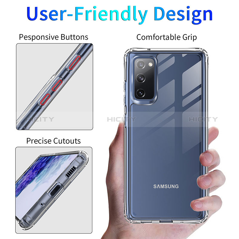 Funda Silicona Ultrafina Transparente T07 para Samsung Galaxy S20 5G Claro