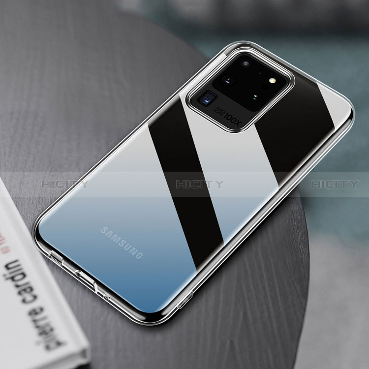 Funda Silicona Ultrafina Transparente T07 para Samsung Galaxy S20 Ultra Claro
