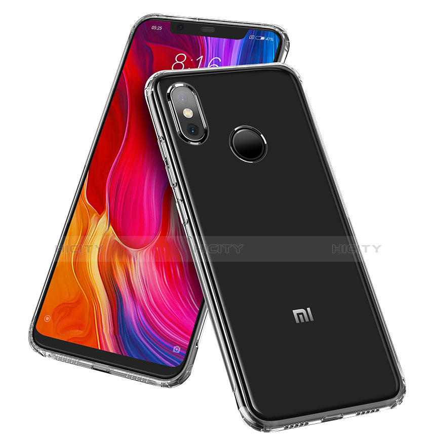 Funda Silicona Ultrafina Transparente T07 para Xiaomi Mi 8 Claro