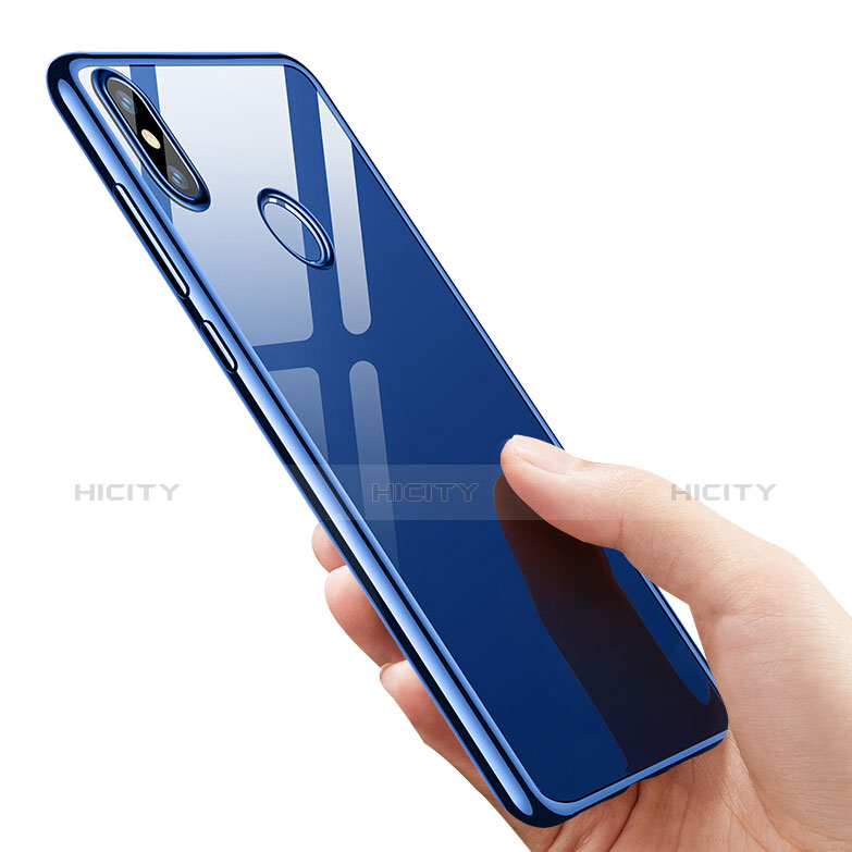 Funda Silicona Ultrafina Transparente T07 para Xiaomi Mi 8 SE Azul