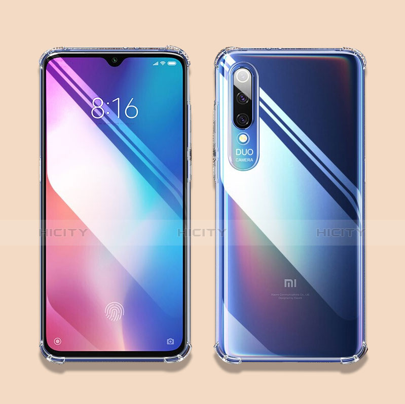 Funda Silicona Ultrafina Transparente T07 para Xiaomi Mi 9 Pro 5G Claro