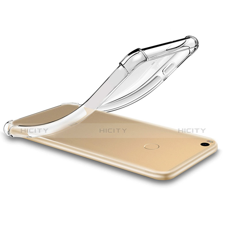 Funda Silicona Ultrafina Transparente T07 para Xiaomi Mi Max 2 Claro