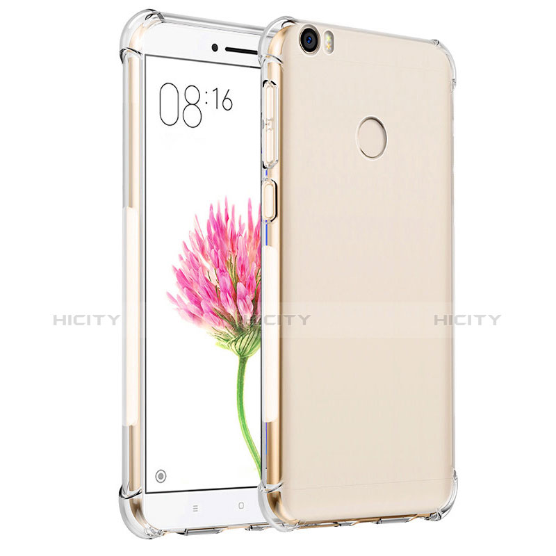 Funda Silicona Ultrafina Transparente T07 para Xiaomi Mi Max Claro