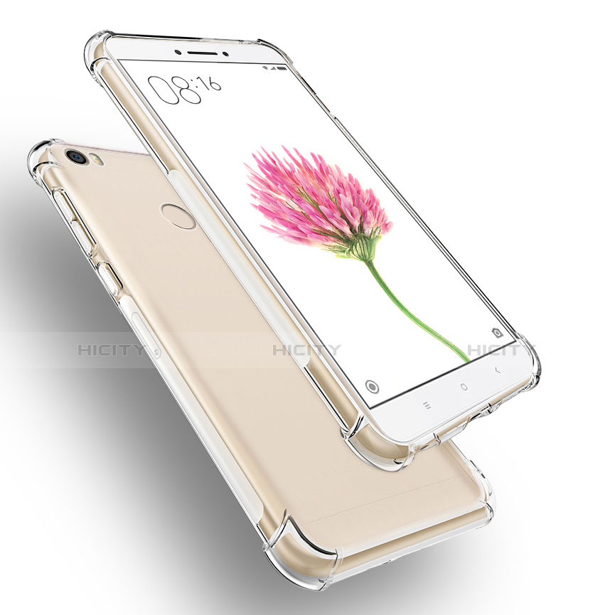 Funda Silicona Ultrafina Transparente T07 para Xiaomi Mi Max Claro