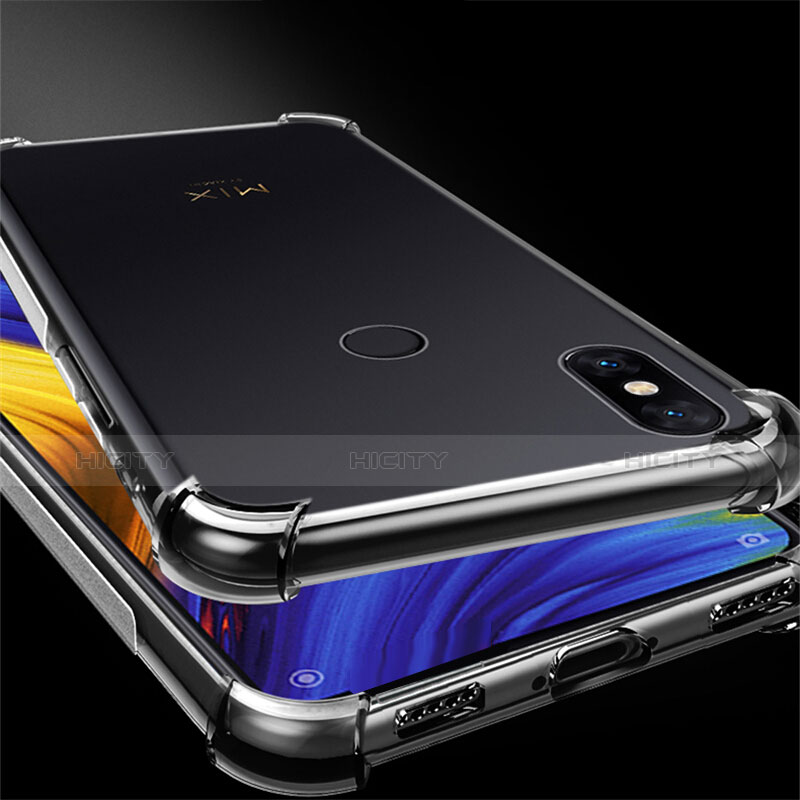 Funda Silicona Ultrafina Transparente T07 para Xiaomi Mi Mix 3 Claro