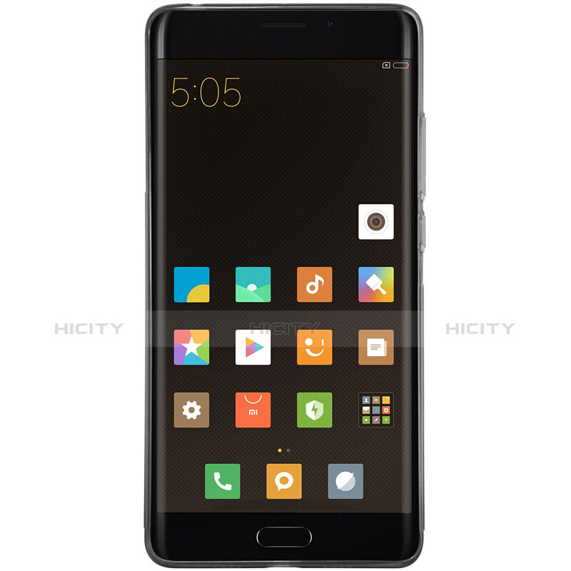 Funda Silicona Ultrafina Transparente T07 para Xiaomi Mi Note 2 Gris