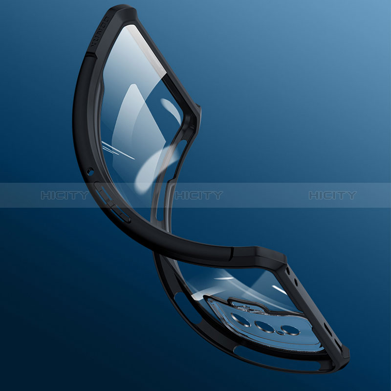 Funda Silicona Ultrafina Transparente T07 para Xiaomi Poco F4 GT 5G Negro