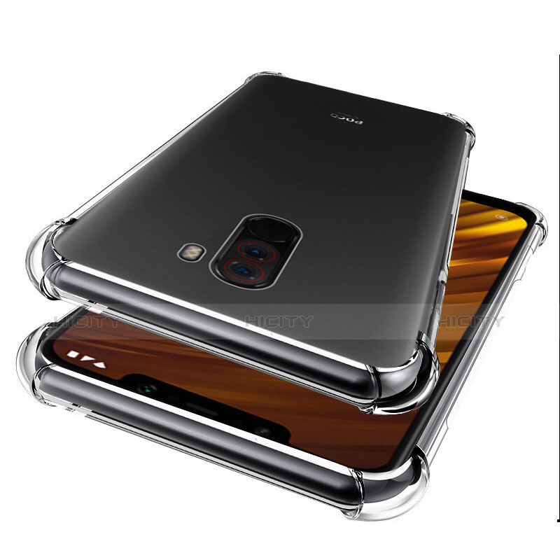 Funda Silicona Ultrafina Transparente T07 para Xiaomi Pocophone F1 Claro