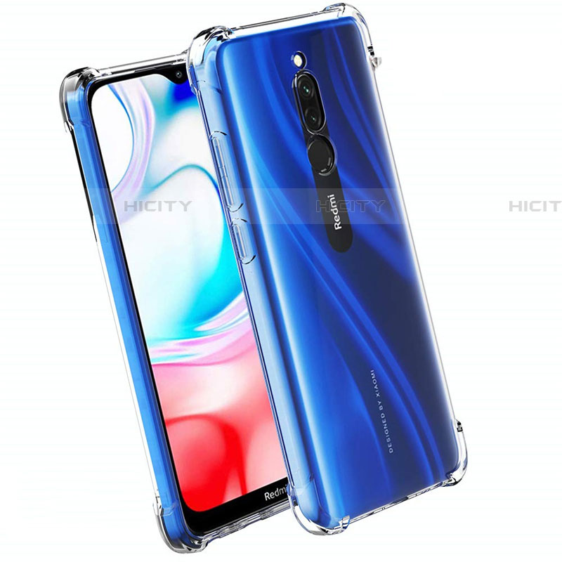 Funda Silicona Ultrafina Transparente T07 para Xiaomi Redmi 8 Claro