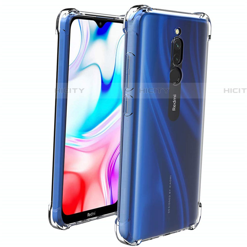 Funda Silicona Ultrafina Transparente T07 para Xiaomi Redmi 8 Claro