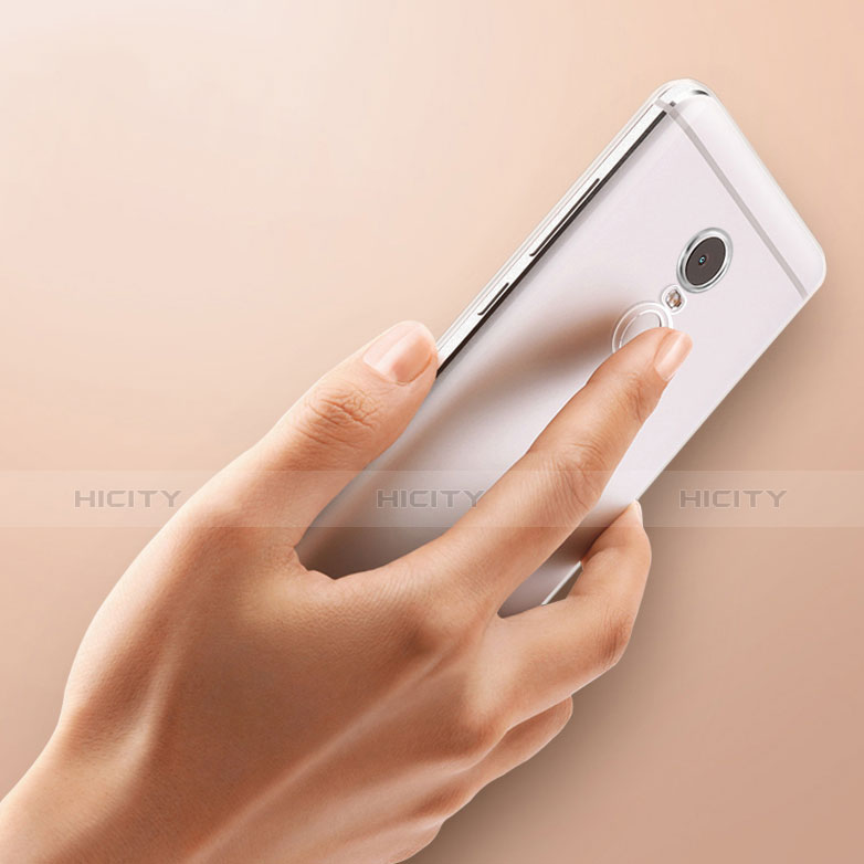 Funda Silicona Ultrafina Transparente T07 para Xiaomi Redmi Note 4 Claro