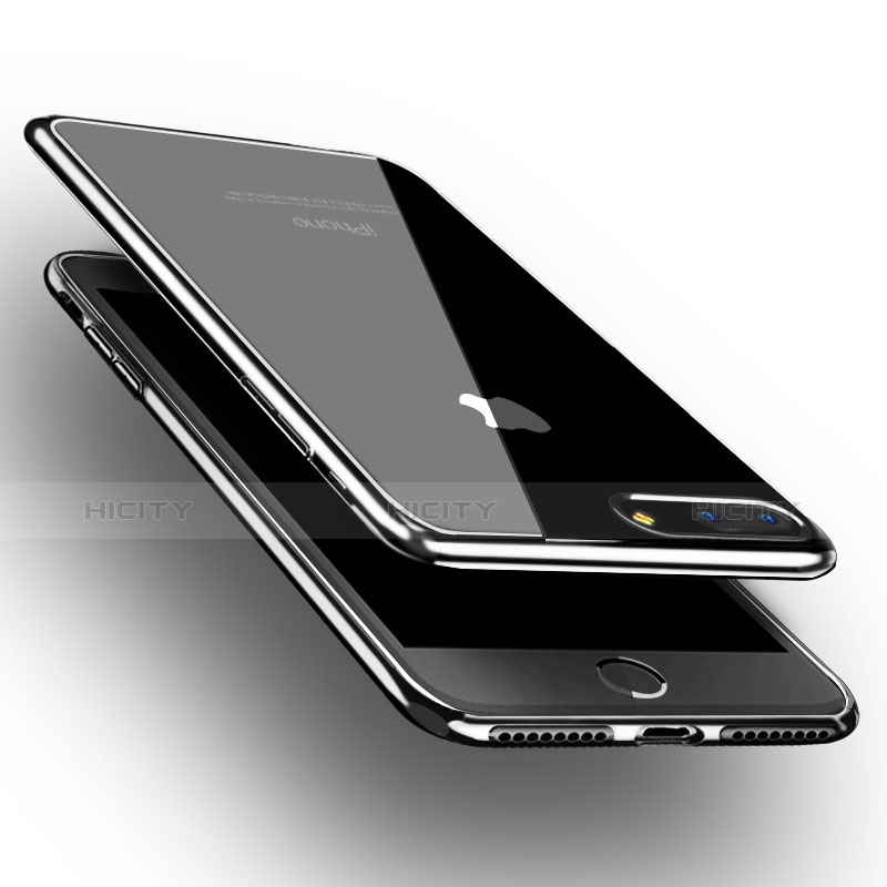 Funda Silicona Ultrafina Transparente T08 para Apple iPhone 8 Plus Claro