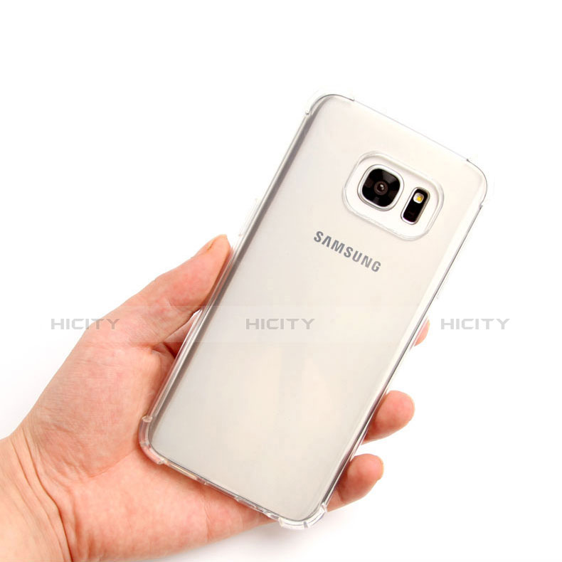 Funda Silicona Ultrafina Transparente T08 para Samsung Galaxy S7 Edge G935F Claro