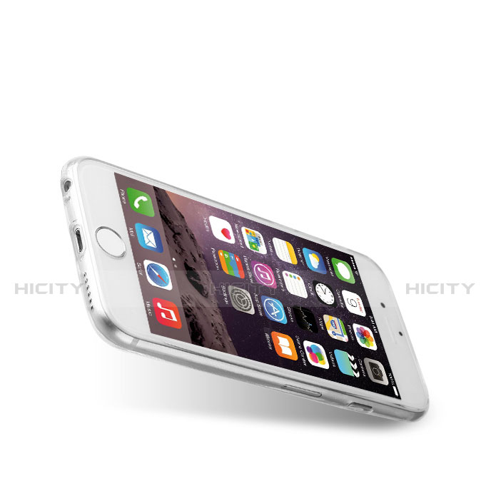 Funda Silicona Ultrafina Transparente T09 para Apple iPhone 6S Claro
