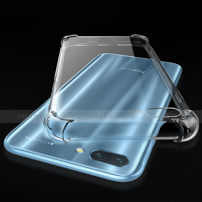 Funda Silicona Ultrafina Transparente T09 para Huawei Honor 10 Claro