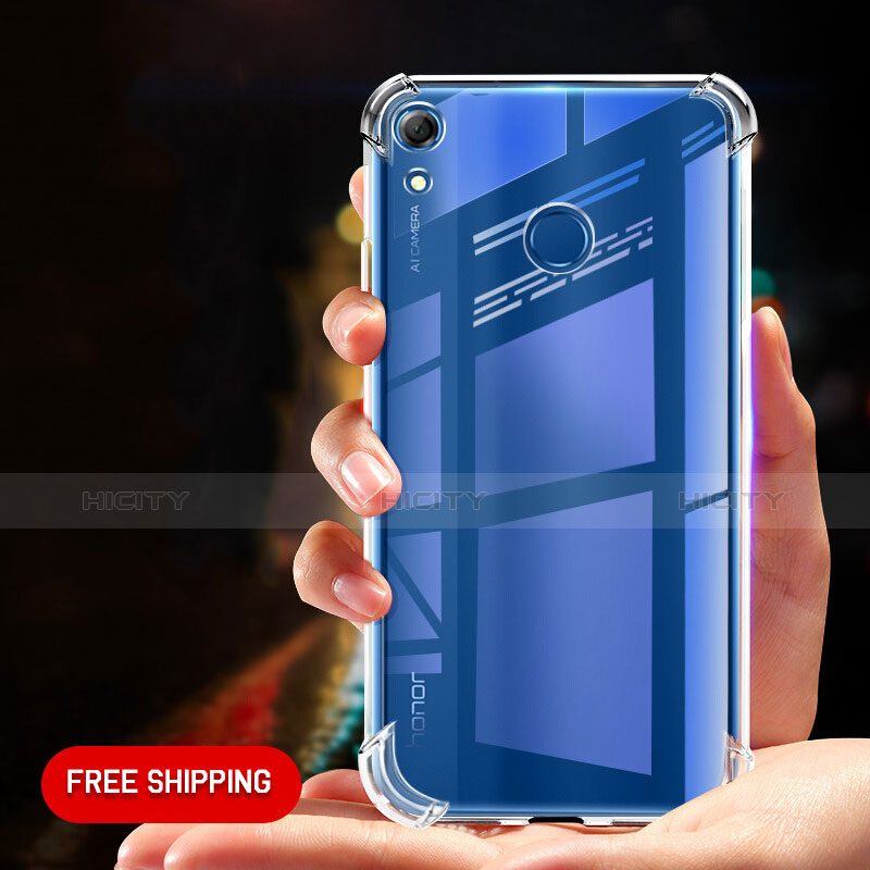 Funda Silicona Ultrafina Transparente T09 para Huawei Honor 8A Claro