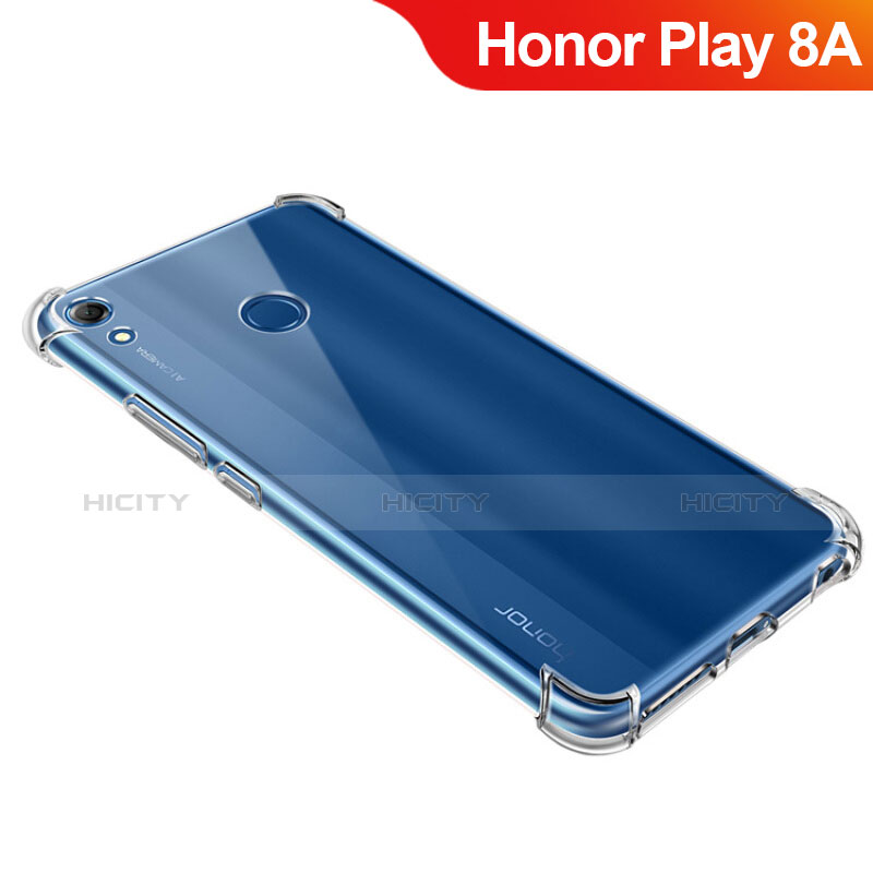 Funda Silicona Ultrafina Transparente T09 para Huawei Honor Play 8A Claro