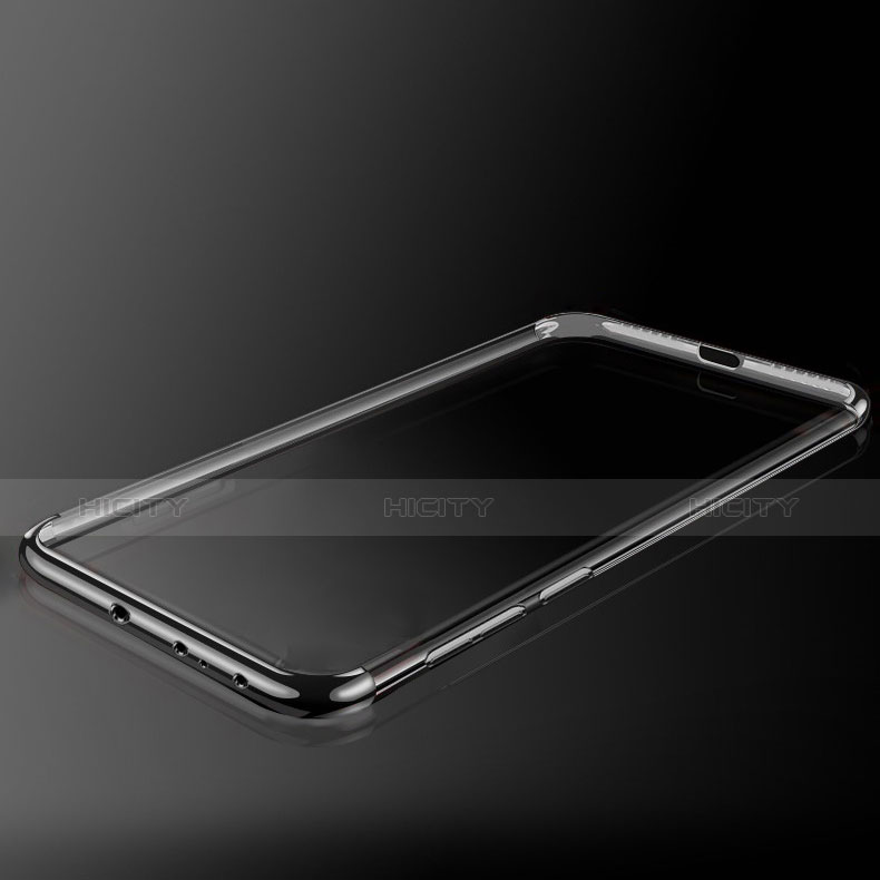 Funda Silicona Ultrafina Transparente T09 para Huawei Honor View 20 Negro