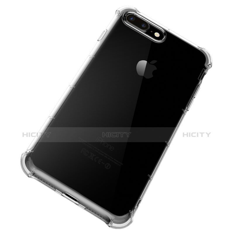 Funda Silicona Ultrafina Transparente T10 para Apple iPhone 8 Plus Claro