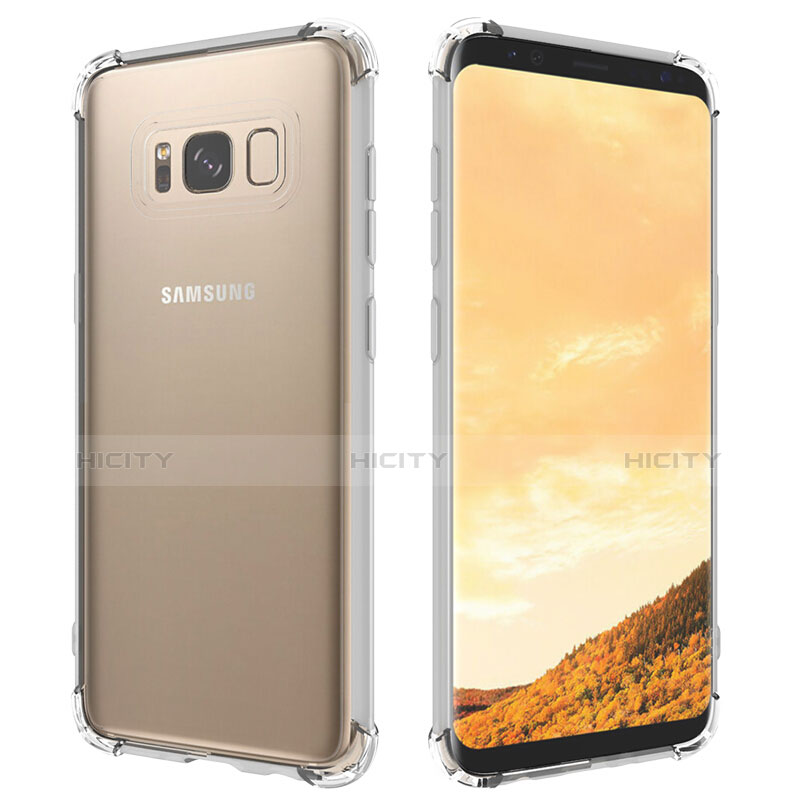 Funda Silicona Ultrafina Transparente T10 para Samsung Galaxy S8 Plus Claro