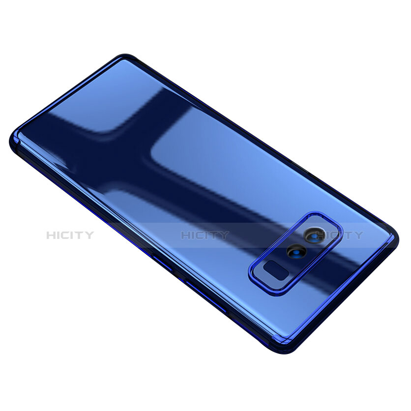 Funda Silicona Ultrafina Transparente T11 para Samsung Galaxy Note 8 Azul
