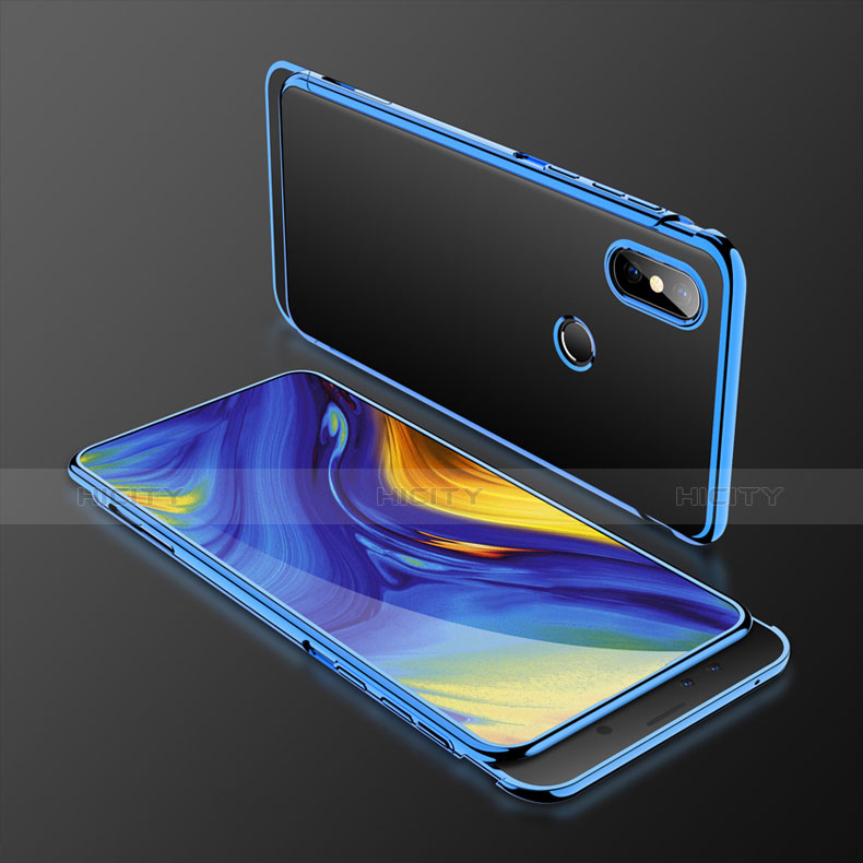 Funda Silicona Ultrafina Transparente T11 para Xiaomi Mi Mix 3 Azul