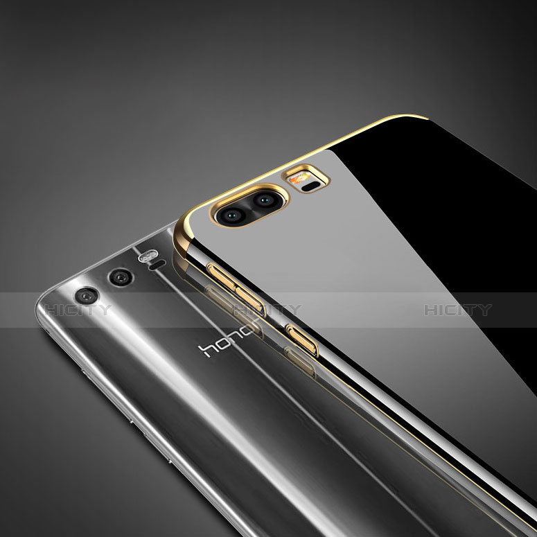 Funda Silicona Ultrafina Transparente T12 para Huawei Honor 9 Oro