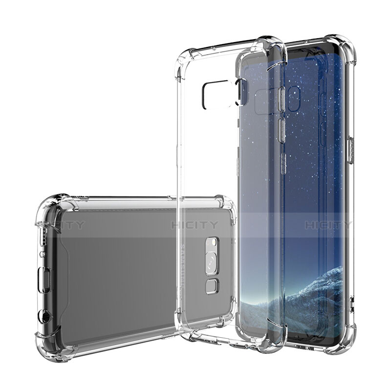 Funda Silicona Ultrafina Transparente T12 para Samsung Galaxy S8 Claro