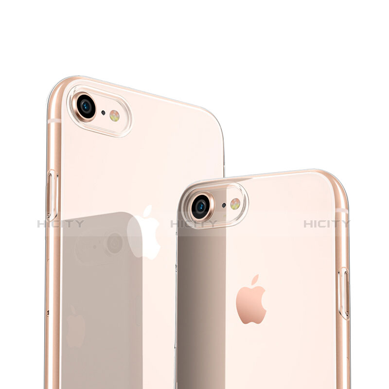 Funda Silicona Ultrafina Transparente T14 para Apple iPhone 8 Claro