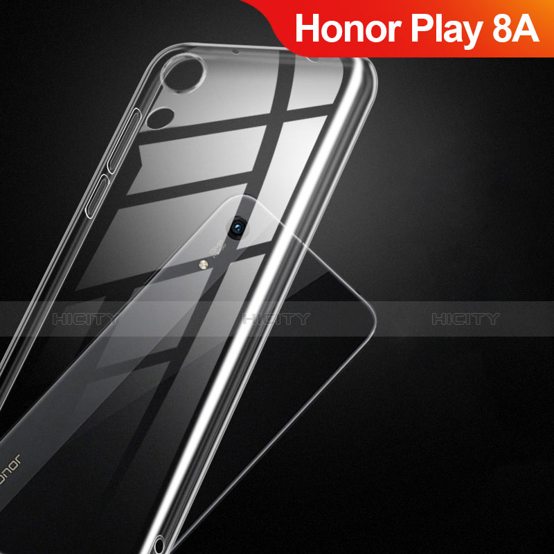 Funda Silicona Ultrafina Transparente T14 para Huawei Honor Play 8A Claro