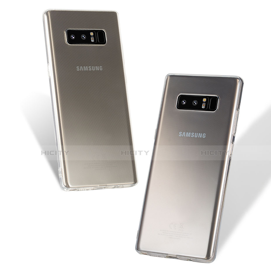 Funda Silicona Ultrafina Transparente T14 para Samsung Galaxy Note 8 Claro