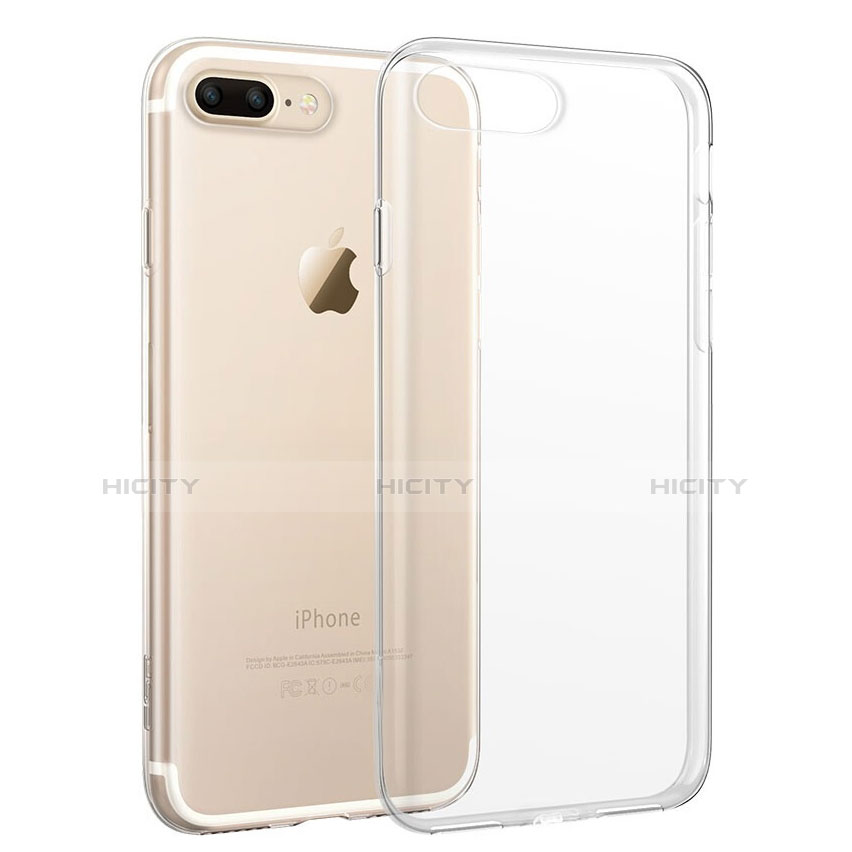 Funda Silicona Ultrafina Transparente T15 para Apple iPhone 8 Plus Claro